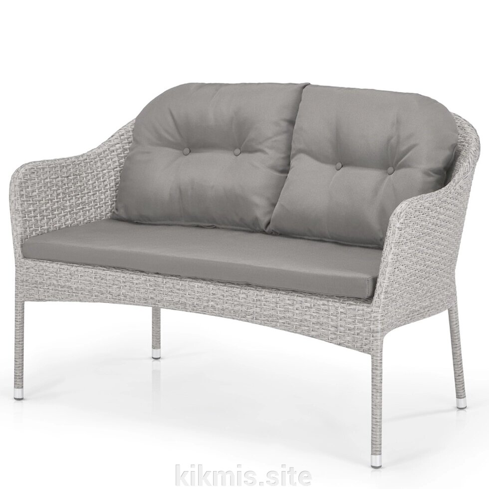 Плетеный диван S54C-W85 Latte от компании Интернет - магазин Kikmis - фото 1
