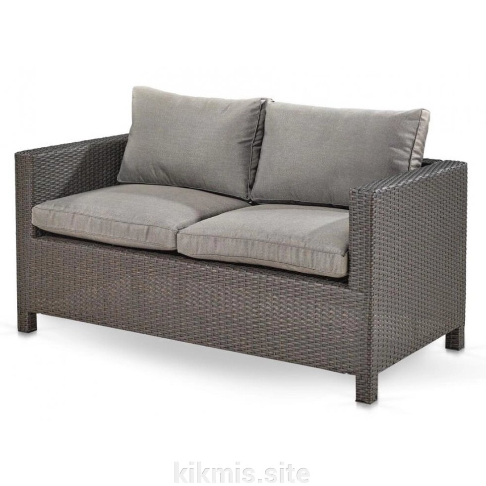 Плетеный диван S59A-W53 Brown от компании Интернет - магазин Kikmis - фото 1
