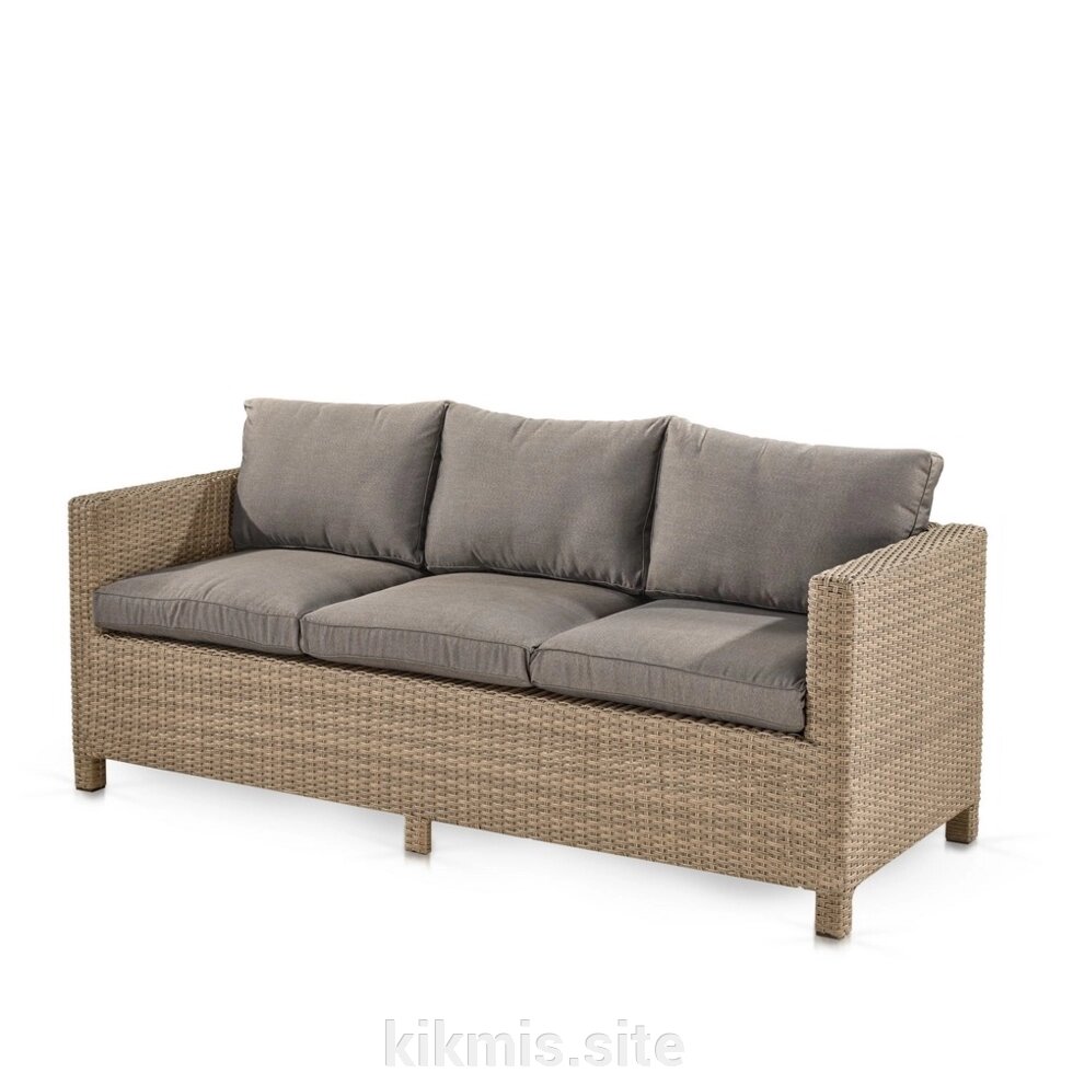 Плетеный диван S65B-W65 Light Brown от компании Интернет - магазин Kikmis - фото 1