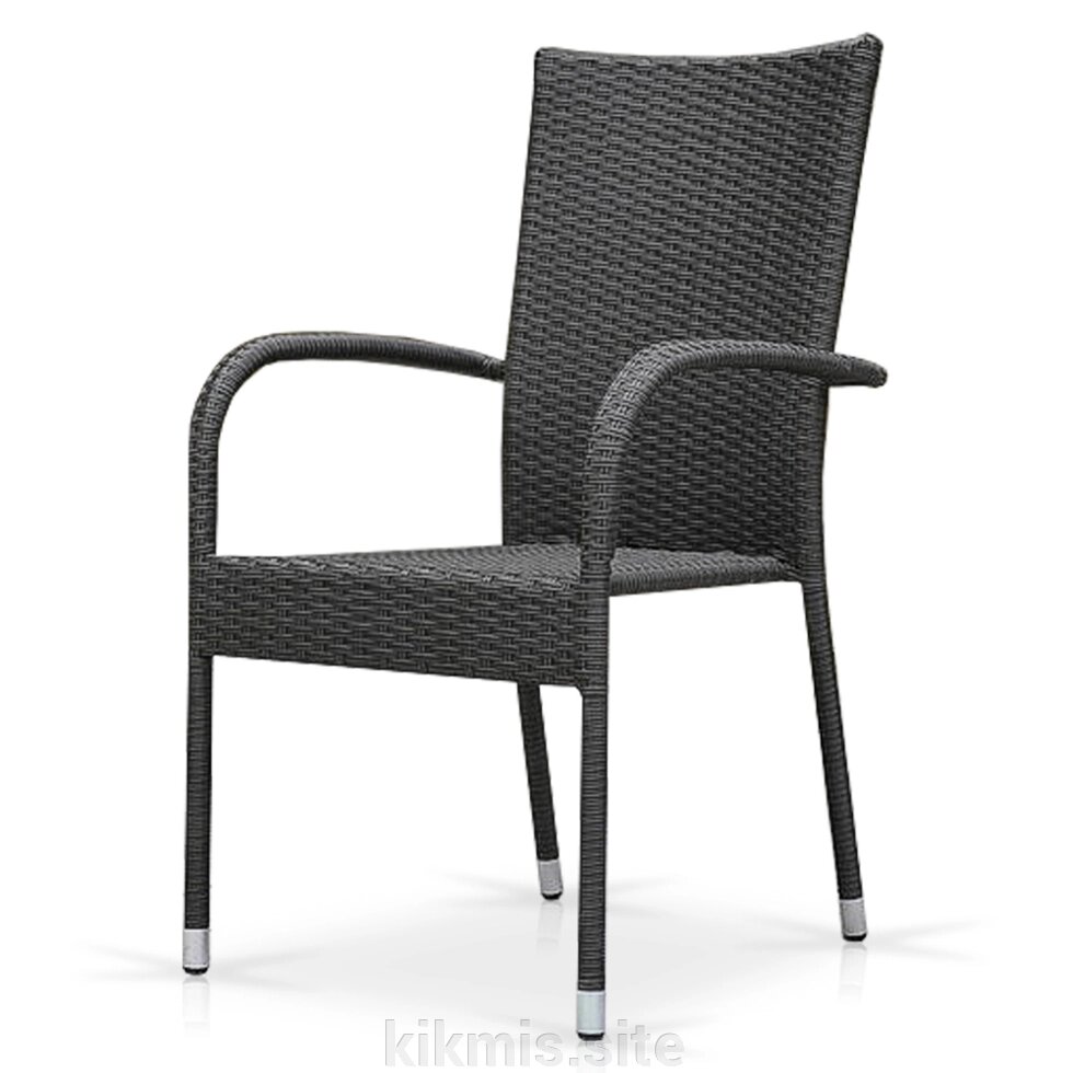Плетеный стул AFM-407G grey от компании Интернет - магазин Kikmis - фото 1