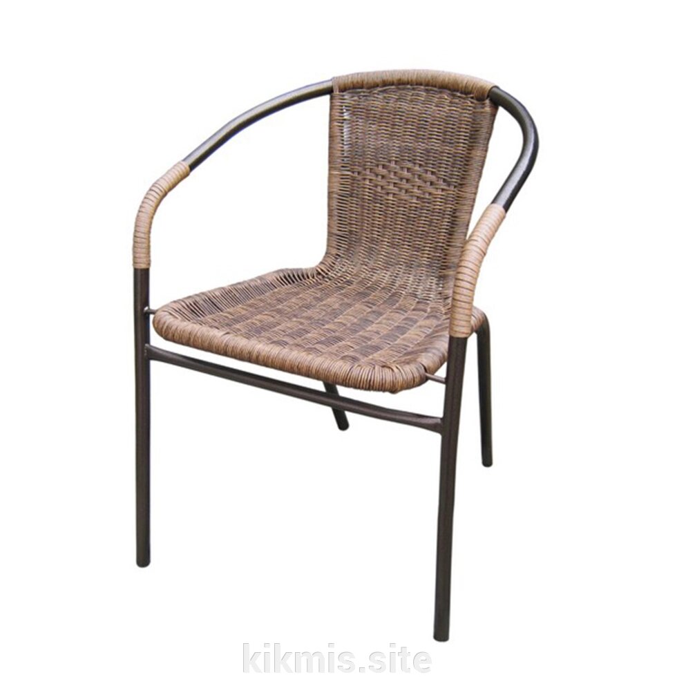 Плетеный стул Асоль TLH-037AR3 Cappuccino от компании Интернет - магазин Kikmis - фото 1