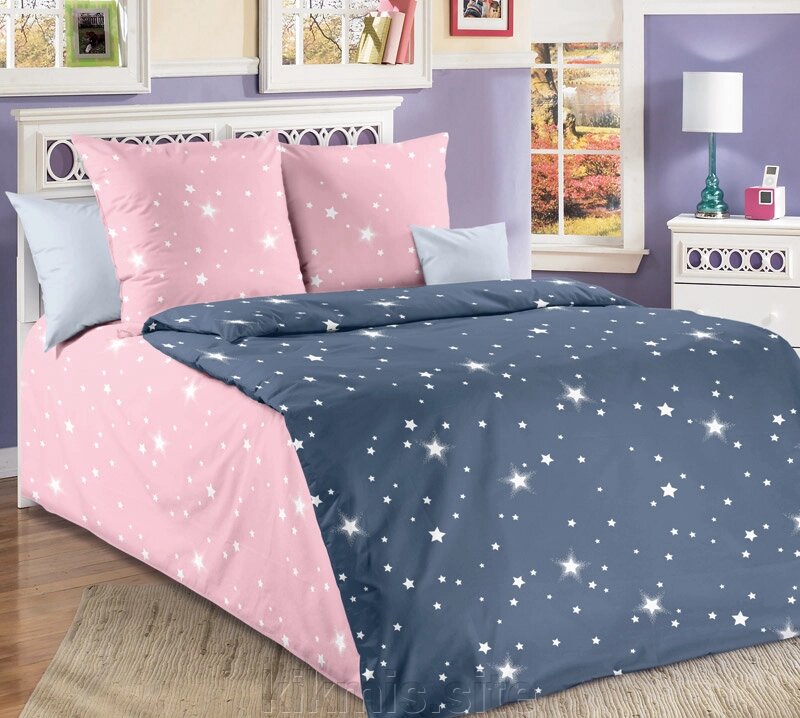 Постельное белье «Звёздное небо», 1,5 спальный от компании Интернет - магазин Kikmis - фото 1