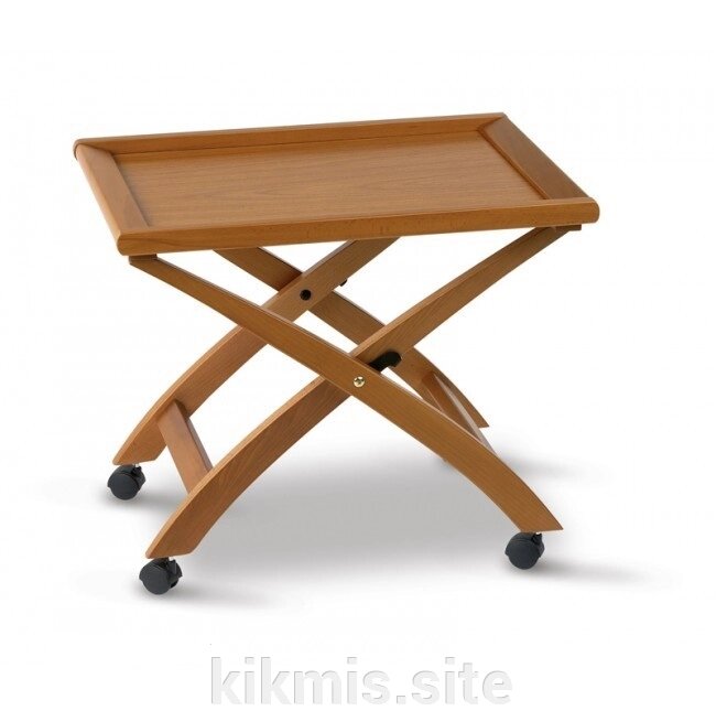 Прикроватный столик на колесиках Arredamenti - Billy вишня от компании Интернет - магазин Kikmis - фото 1