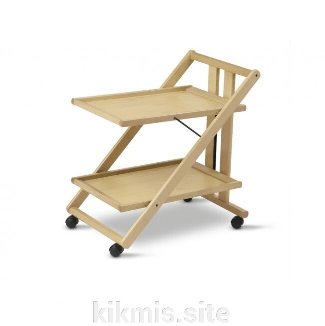 Сервировочный складной столик для дома на колесиках Arredamenti - Gimmy бук от компании Интернет - магазин Kikmis - фото 1