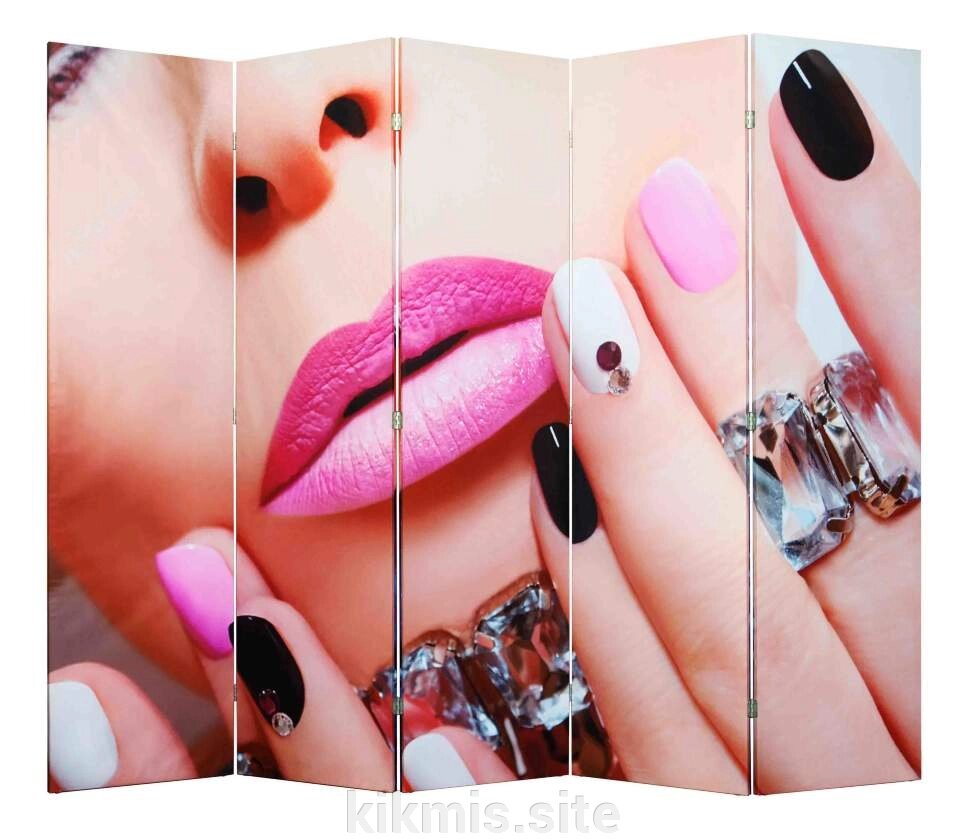 Ширма Nurian 1105 "Beauty Nail" двухсторонняя от компании Интернет - магазин Kikmis - фото 1