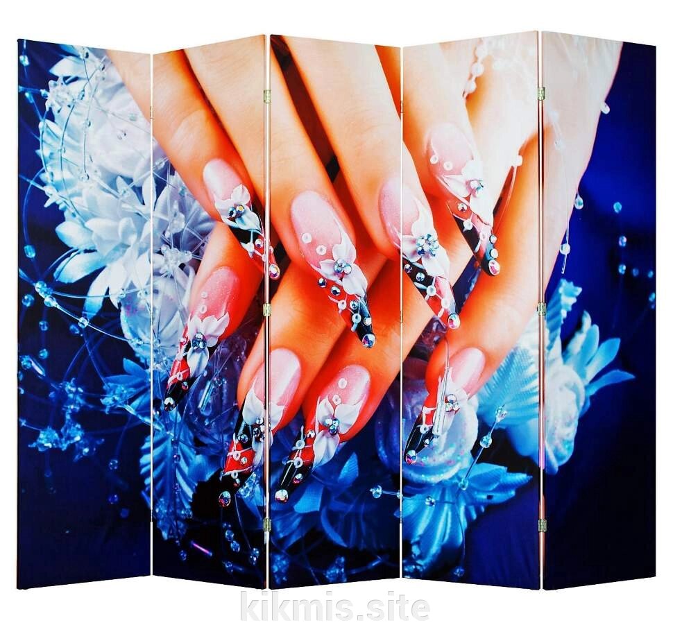Ширма Nurian 1106 "Beauty Nail" двухсторонняя от компании Интернет - магазин Kikmis - фото 1