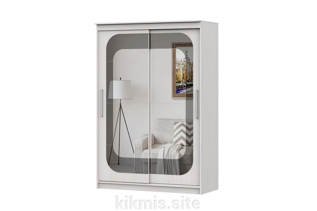 Шкаф-купе SV-мебель №19 (1,5 м) Инфинити Серия 2 ясень анкор светлый от компании Интернет - магазин Kikmis - фото 1