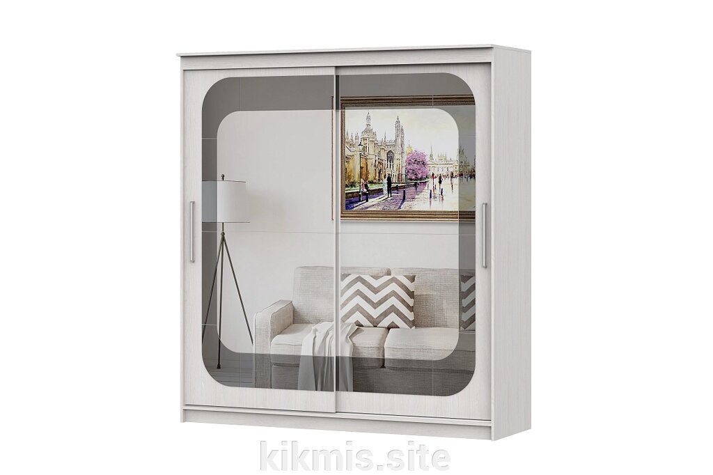 Шкаф-купе SV-мебель №19 (2,0 м) Инфинити Серия 2 ясень анкор светлый от компании Интернет - магазин Kikmis - фото 1