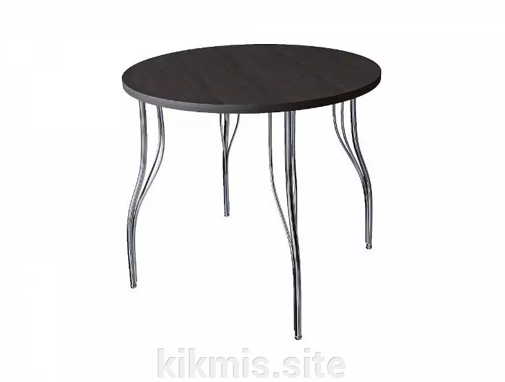 Стол для кафе ЛОСС круглый d 83 ЛДСП 22 мм венге от компании Интернет - магазин Kikmis - фото 1