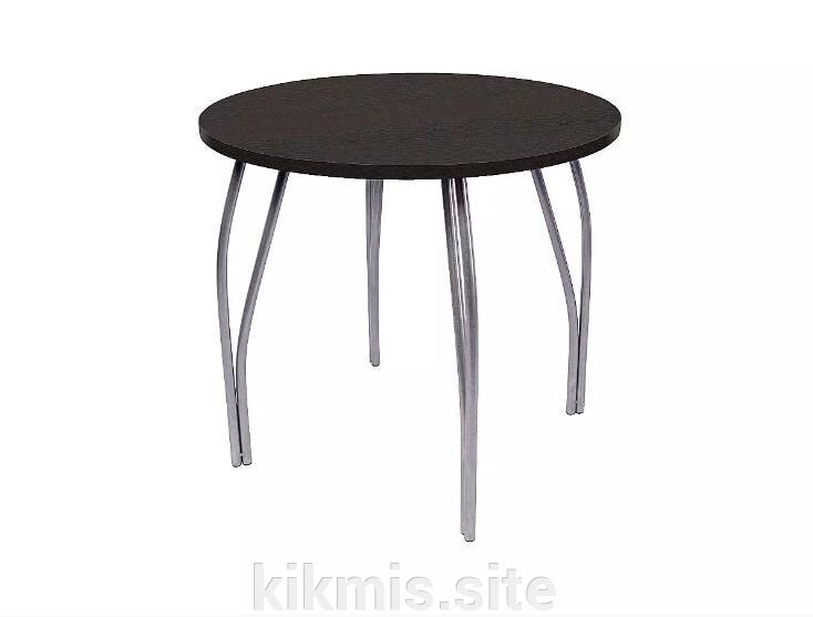 Стол для кафе ВТ 11 круглый d 83 ЛДСП 22 мм чёрный от компании Интернет - магазин Kikmis - фото 1