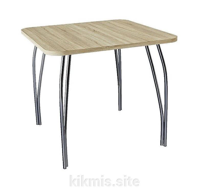Стол для кафе ВТ 11 квадратный (830х830) ЛДСП 22 мм дуб сонома от компании Интернет - магазин Kikmis - фото 1