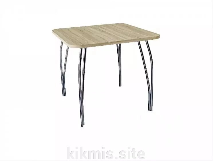Стол для кафе ВТ квадратный 830х830 ЛДСП 22 мм дуб сонома от компании Интернет - магазин Kikmis - фото 1