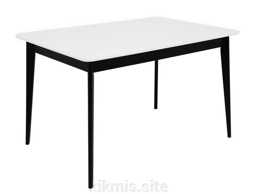 Стол обеденный прямоугольный Рэй-1200 (80х120(155) х75 венге/белая эмаль) RB от компании Интернет - магазин Kikmis - фото 1