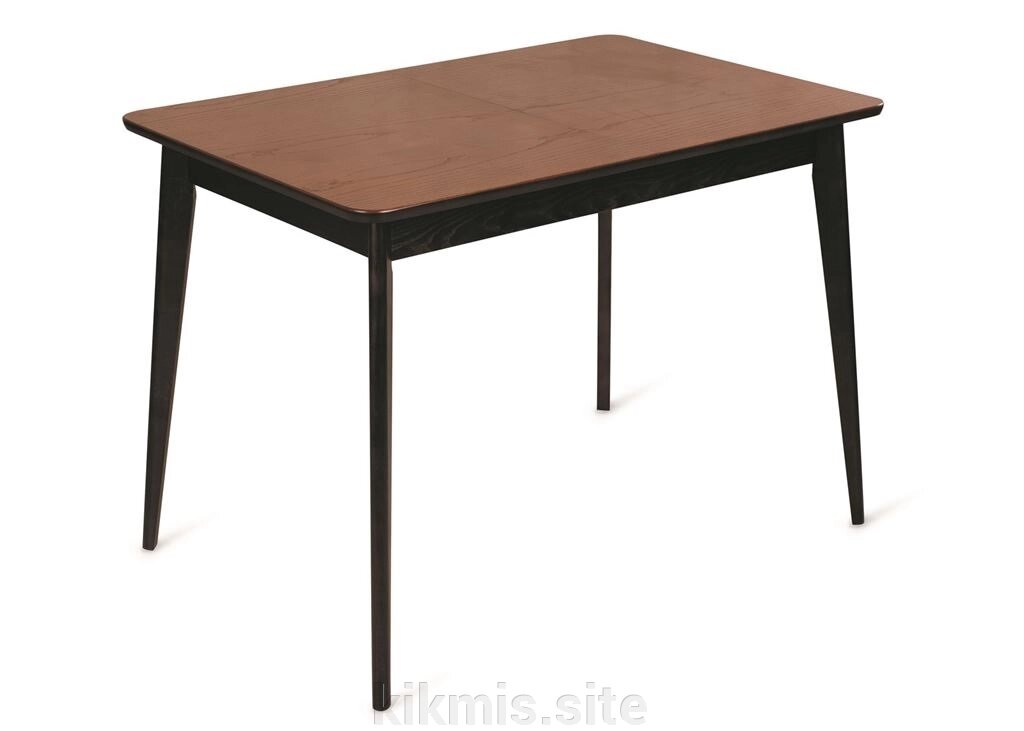 Стол обеденный прямоугольный Рэй-1200 (80х120(155) х75 венге/средний тон) RB от компании Интернет - магазин Kikmis - фото 1