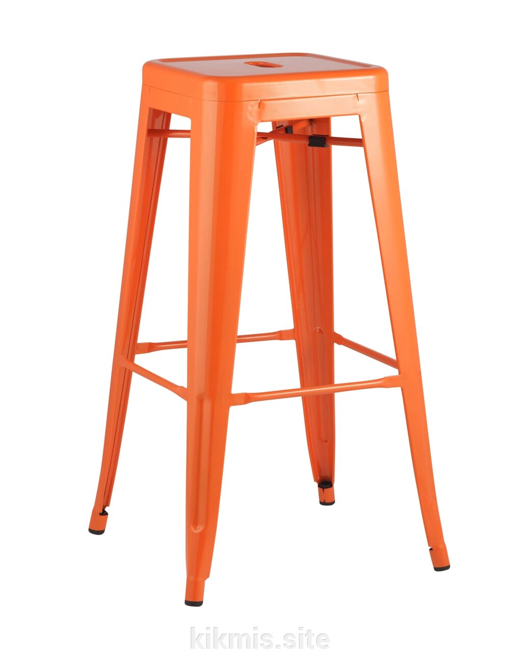 Стул барный Stool Group TOLIX Оранжевый глянцевый от компании Интернет - магазин Kikmis - фото 1
