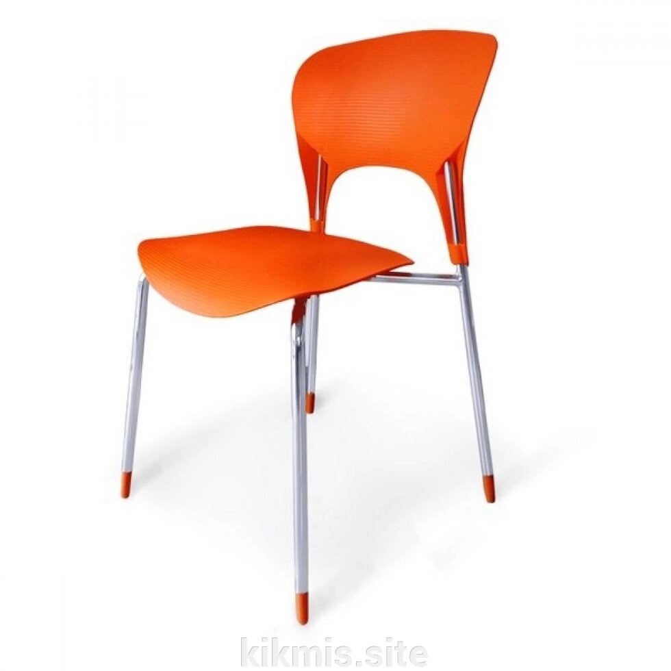 Стул пластиковый SHF-003-O Orange от компании Интернет - магазин Kikmis - фото 1
