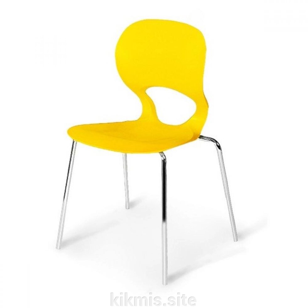 Стул пластиковый SHF-056-Y Yellow от компании Интернет - магазин Kikmis - фото 1