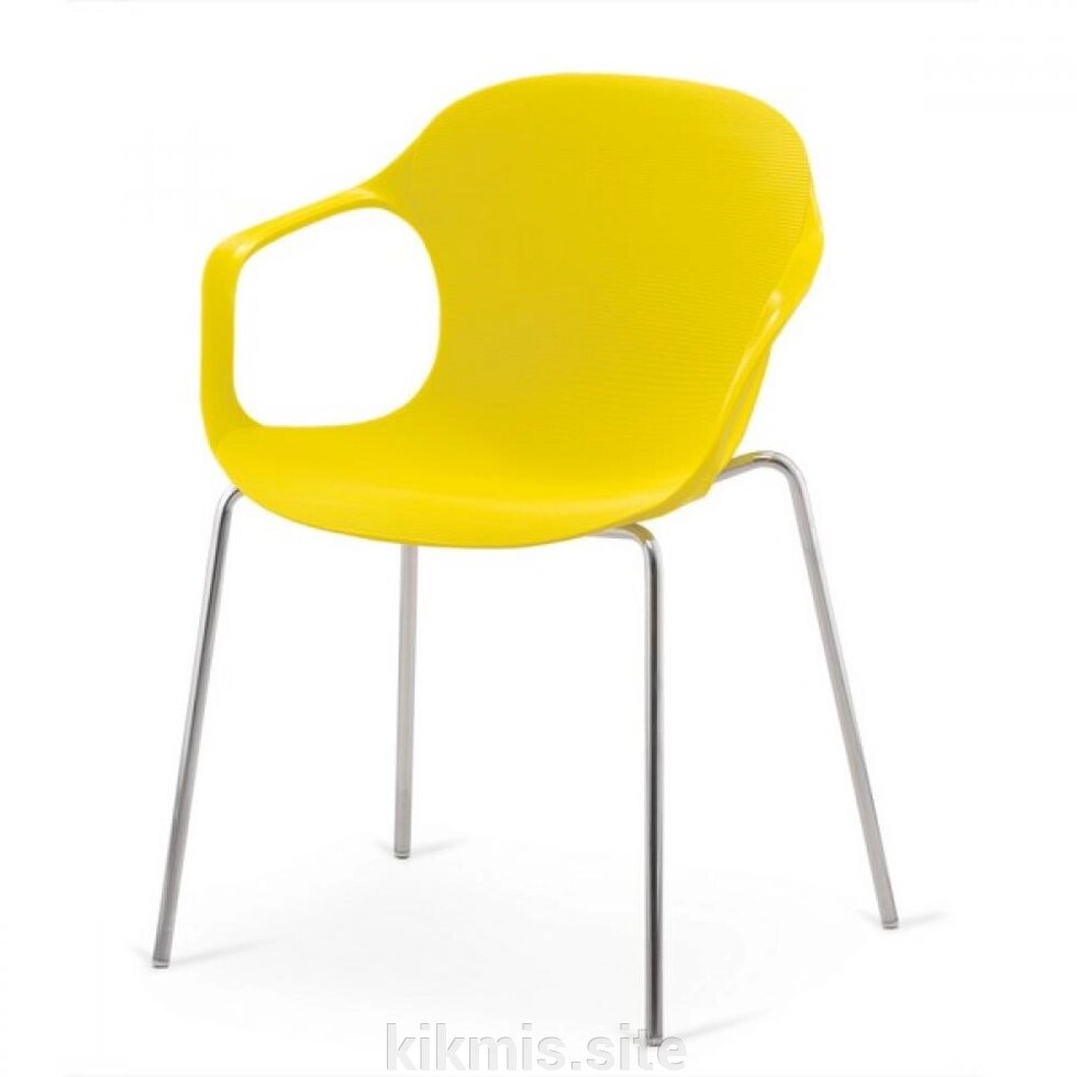 Стул пластиковый XRB-078-BY Yellow от компании Интернет - магазин Kikmis - фото 1