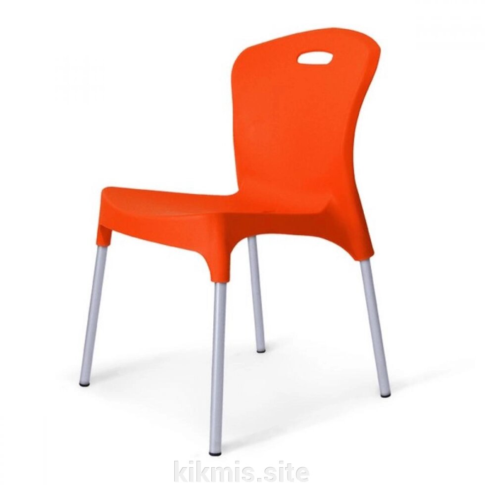 Стул пластиковый XRF-065-AO Orange от компании Интернет - магазин Kikmis - фото 1