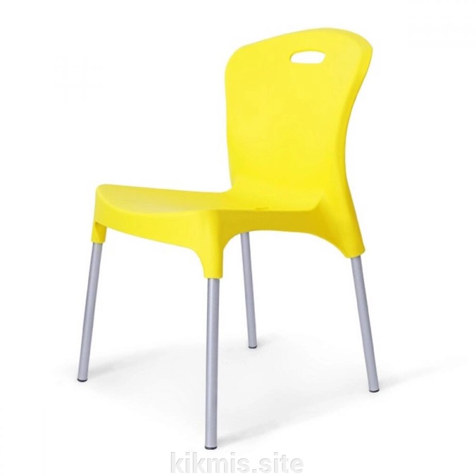 Стул пластиковый XRF-065-AY Yellow от компании Интернет - магазин Kikmis - фото 1