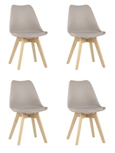 Стул STOOL GROUP frankfurt NEW (4 шт.) бежевый