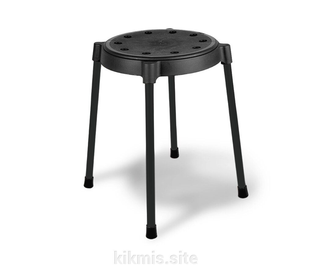 Табурет SHT-S36 черный/черный от компании Интернет - магазин Kikmis - фото 1