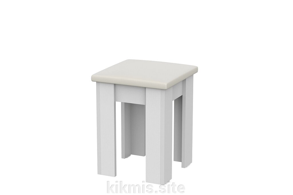 Табурет SV-мебель №1 Белый от компании Интернет - магазин Kikmis - фото 1