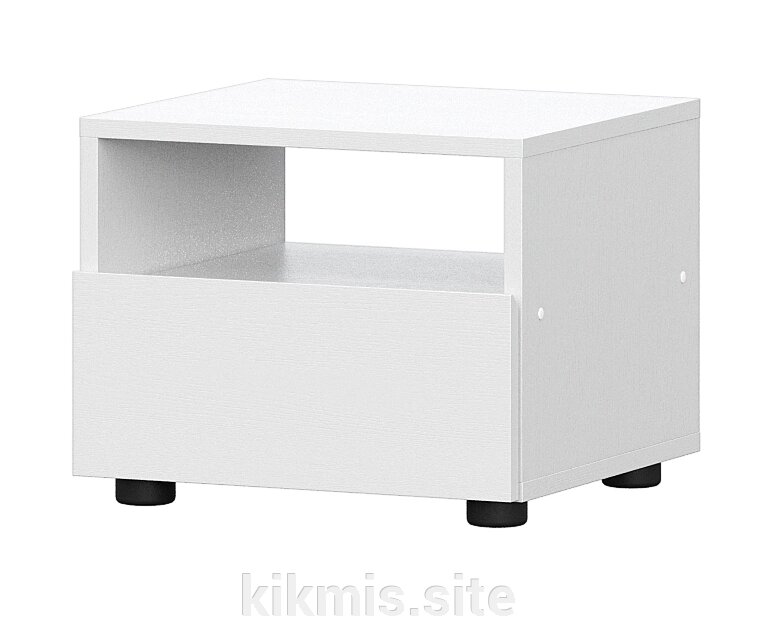 Тумба прикроватная SV-мебель Модульная система Токио Белый текстурный от компании Интернет - магазин Kikmis - фото 1
