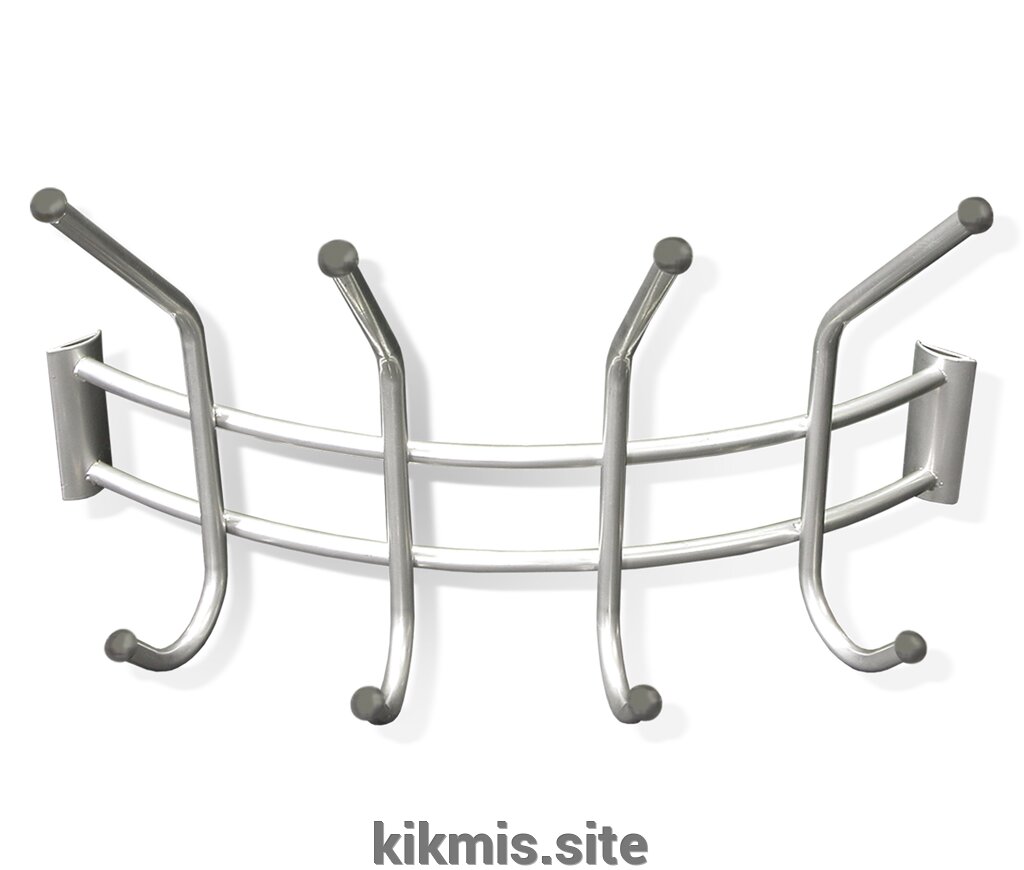 Вешалка Угловая серебро перлато/серый от компании Интернет - магазин Kikmis - фото 1