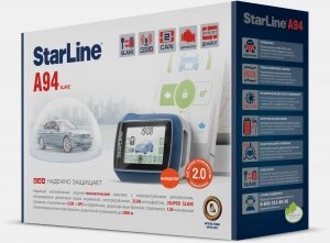 Сигнализация с автозапуском StarLine A94 2CAN 2SLAVE GSM (Управление по телефону)