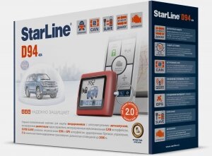 Сигнализация с автозапуском StarLine D94 2CAN GSM (Для внедорожников. Управление по телефону)