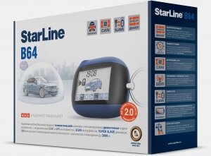 Сигнализация StarLine / СтарЛайн B64 2 CAN