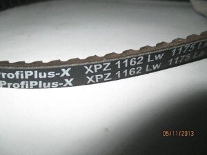 Ремень клиновой SPZ 1137 Lw форматнораскроечных станков Filato NP-330, NP-330B