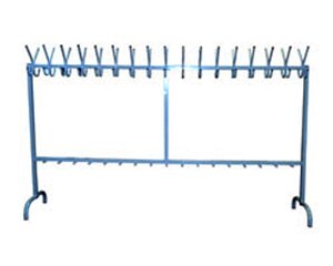 Вешалка напольная двухсторОнняя для одежды, 34 места - В-4