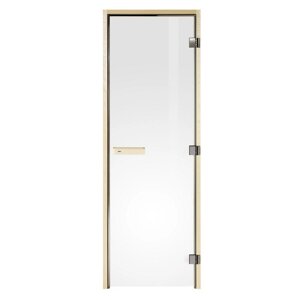 Дверь для сауны Tylo DGL 7x20 (прозрачная, осина, арт. 91031725)