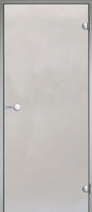 Дверь для турецкой парной Harvia 8х21 (стеклянная, сатин, коробка алюминий), DA82105