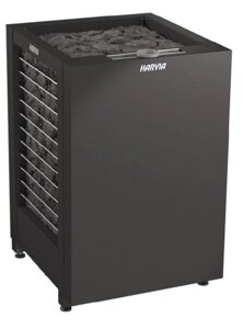 Электрическая печь Harvia Modulo MD 180 GSA Black Combi (сетка с трех сторон, без пульта, с парогенератором и