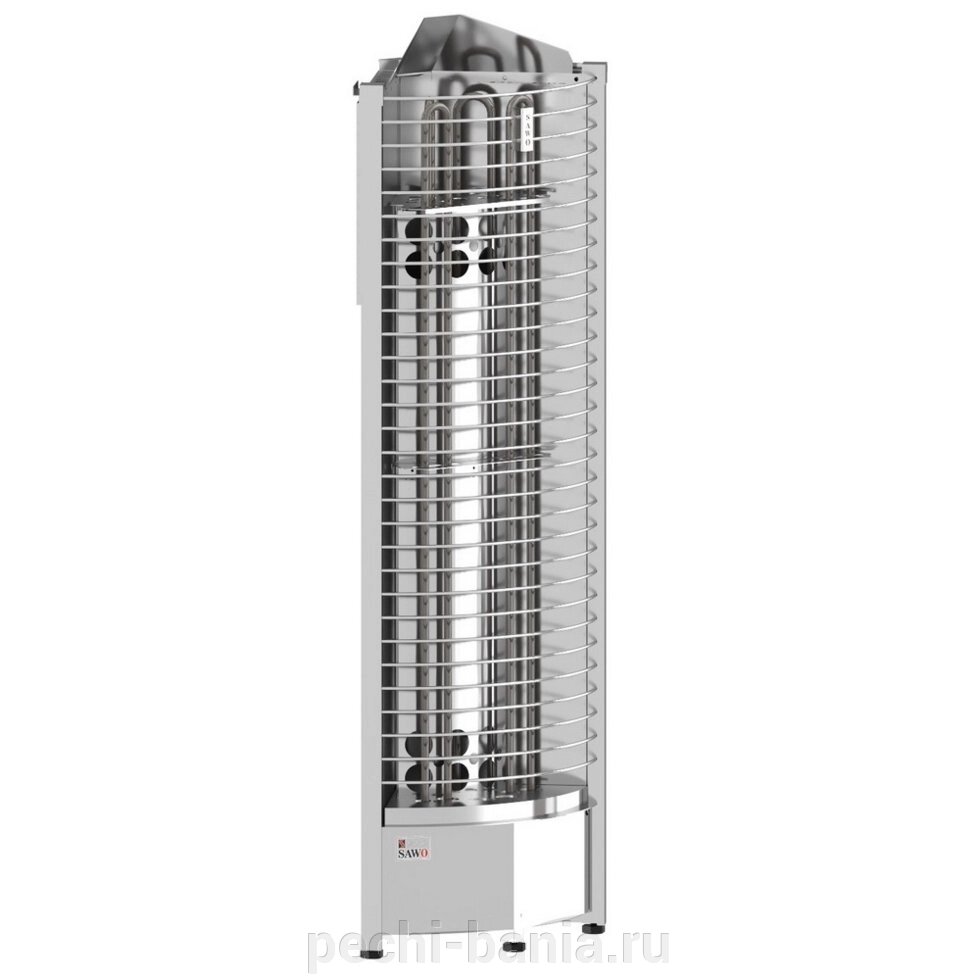 Электрокаменка Sawo Tower TH4-60NS-CNR-P (угловой установки, без пульта управления) от компании ООО "Ателье Саун" - фото 1