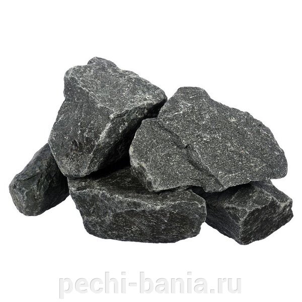 Габбро-диабаз (камни для бани), 20 кг от компании ООО "Ателье Саун" - фото 1