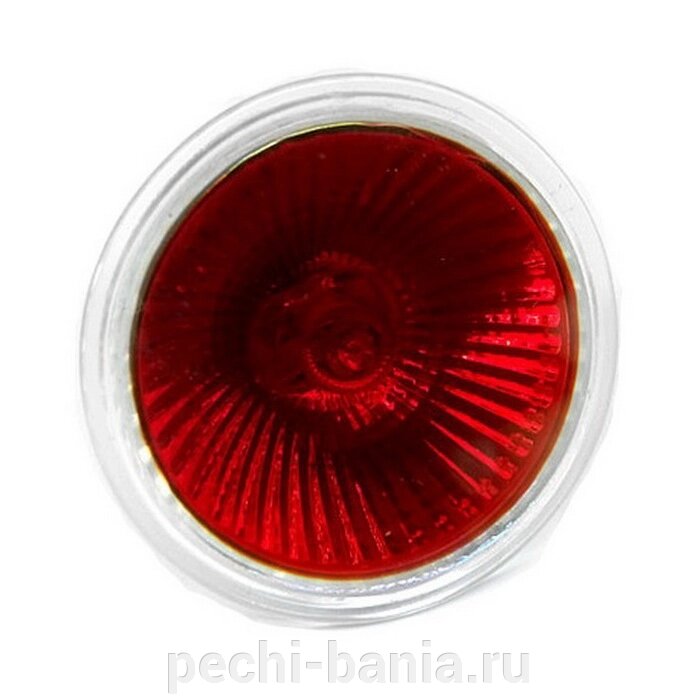 Лампочка для цветотерапии Harvia MR-16 EXN-С красный цвет, ZVV-140 от компании ООО "Ателье Саун" - фото 1