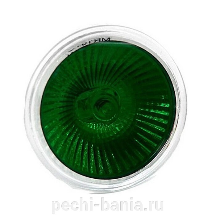 Лампочка для цветотерапии Harvia MR-16 EXN-С зелёный цвет, ZVV-140 от компании ООО "Ателье Саун" - фото 1