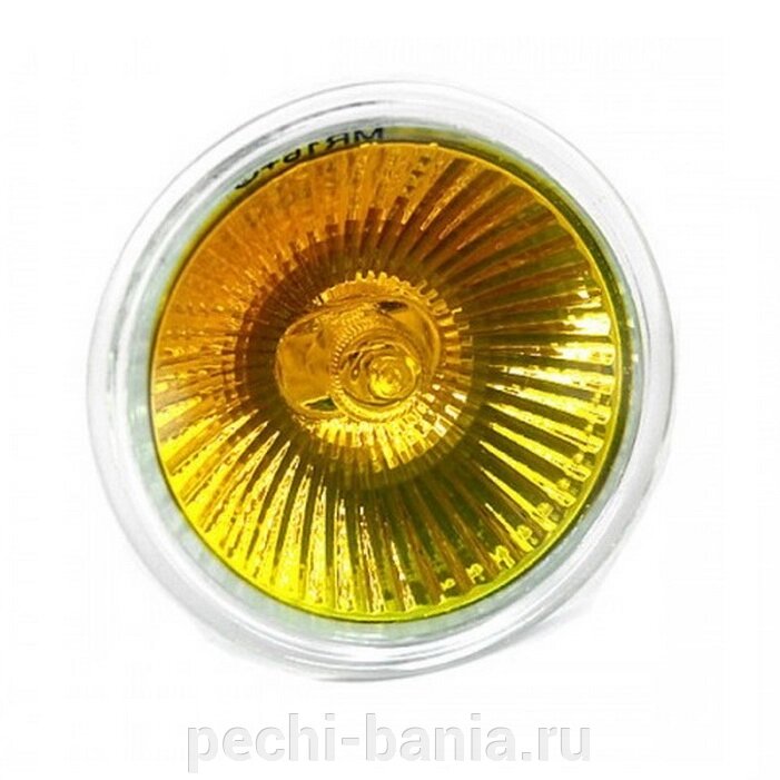 Лампочка для цветотерапии Harvia MR-16 EXN-С жёлтый цвет, ZVV-140 от компании ООО "Ателье Саун" - фото 1