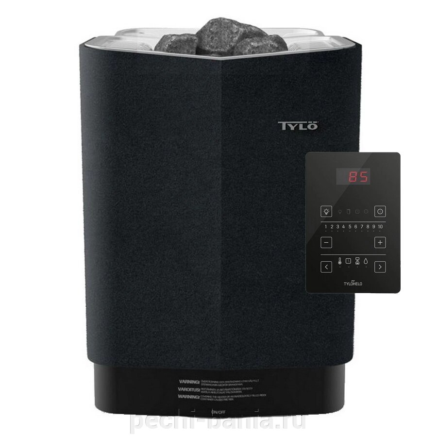 Печь для бани TYLO SENSE COMBI PURE 10 (с пультом Pure, с парогенератором, арт. 61001360) от компании ООО "Ателье Саун" - фото 1