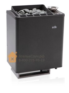 Печь EOS Bi-O-Tec 6,0 кВт (антрацит, с парогенератором, арт. 942605A)