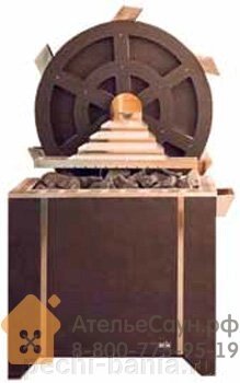 Печь EOS Goliath 18,0 кВт (антрацит, колесо для мельницы, арт. 946223) - характеристики