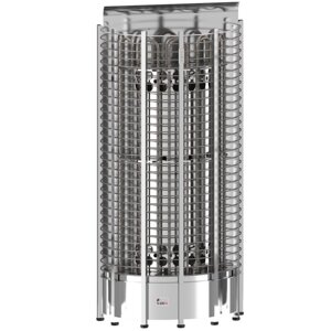 Электрокаменка Sawo Tower TH9 105 NS WL (без пульта и блока, пристенная, полукруглая)