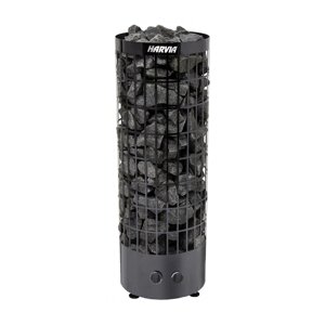 Печь для сауны Harvia Cilindro PC 90 Black (черная, со встроенным пультом)