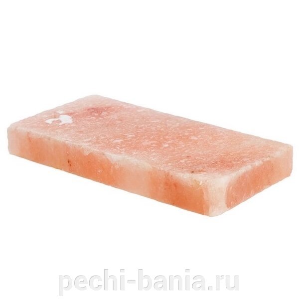 Плитка из гималайской соли 200х100х25 мм для бани и сауны (все стороны гладкие, арт. SF2) - Санкт-Петербург