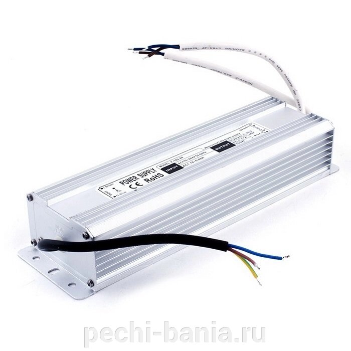 Блок питания для светодиодной ленты для саун и бань SWG TPW-100-24 (100 W, 24 V, металл, влагозащищенный, IP 67) - опт