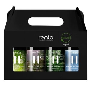 Подарочный набор ароматизаторов для сауны Rento (4 x 100 мл, арт. 612110)